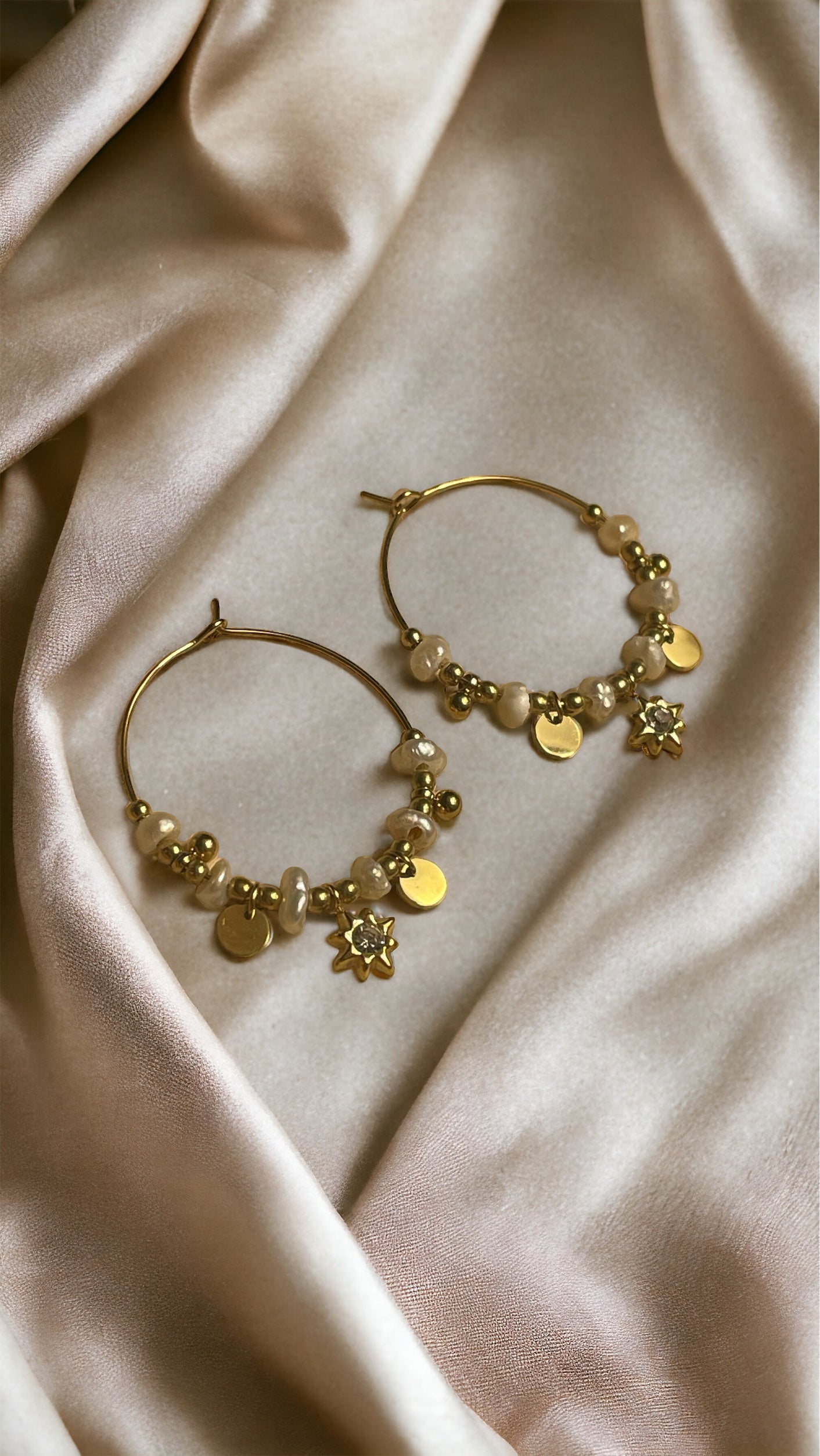 Boucles d’oreilles Noor Acier inoxydable