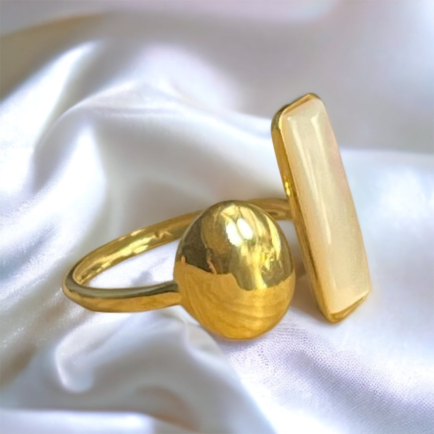 Bague Hedda acier inoxydable