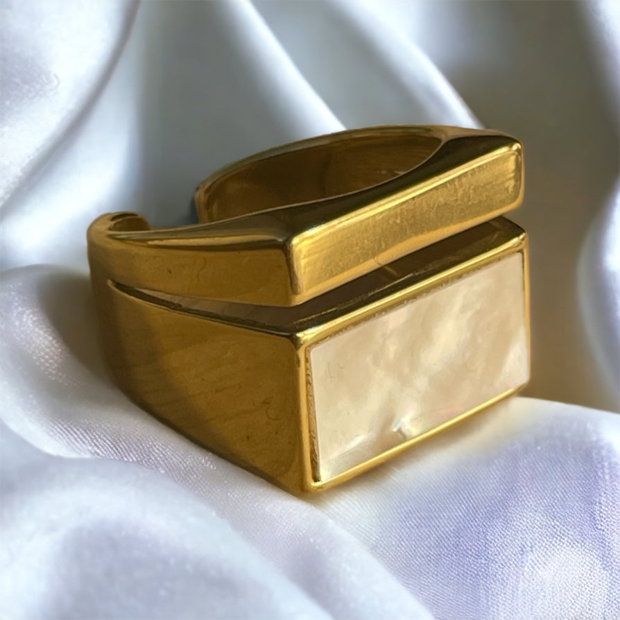 Bague Charlotte acier inoxydable