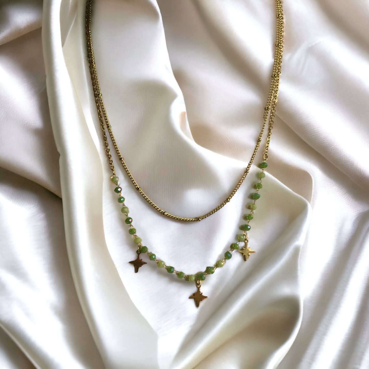 Collier Celestia acier inoxydable
