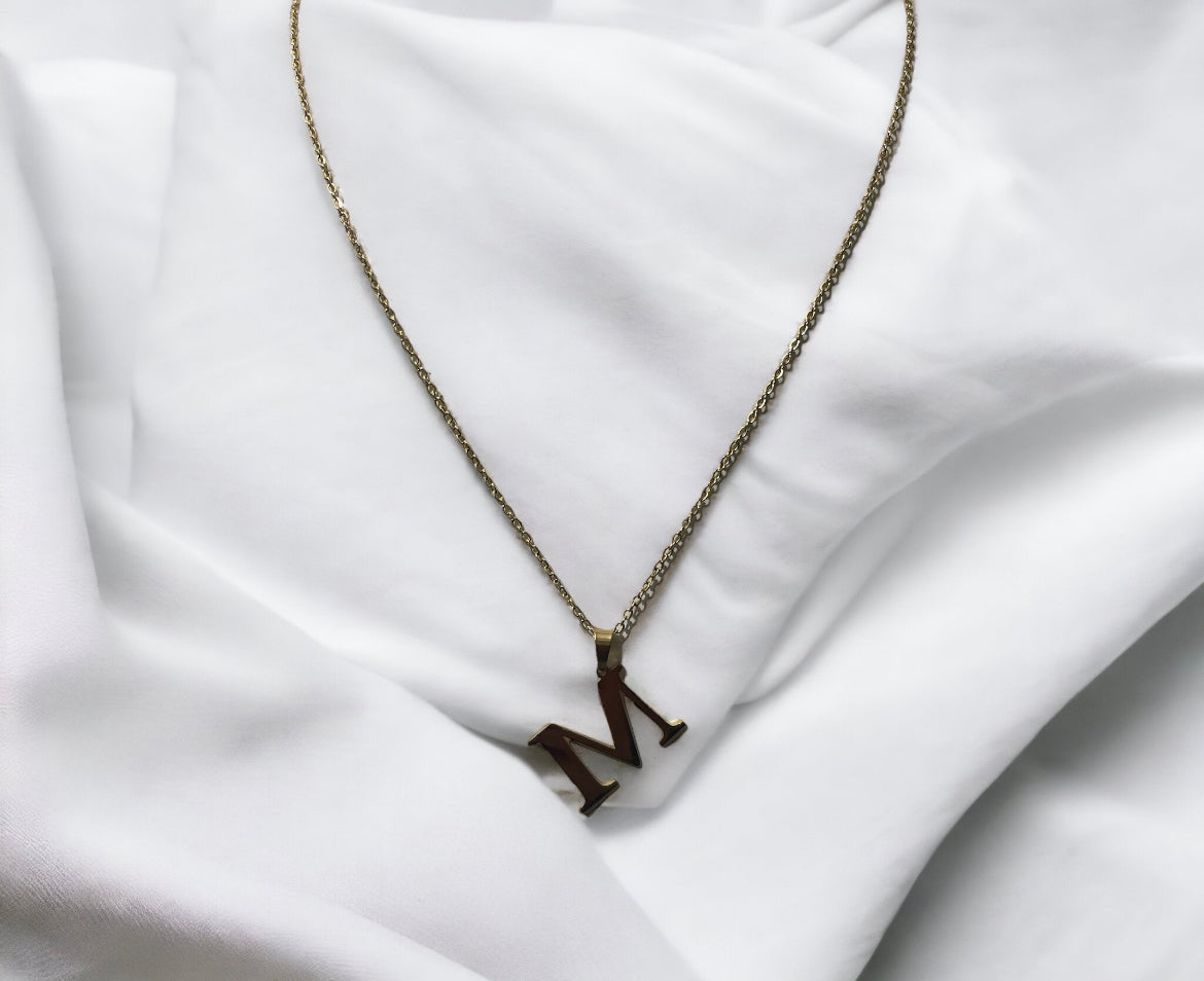 Collier M Myria acier inoxydable