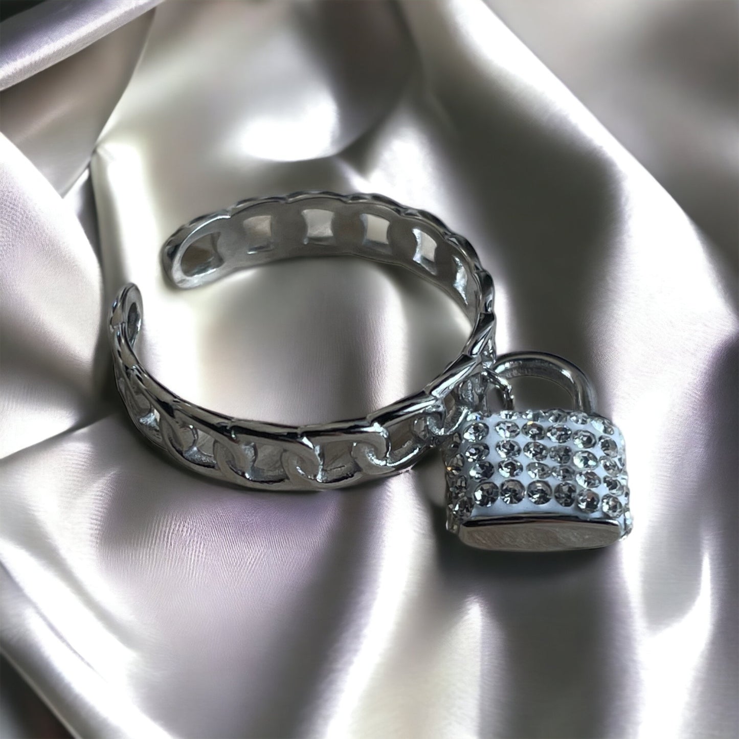 Bague Kira acier inoxydable