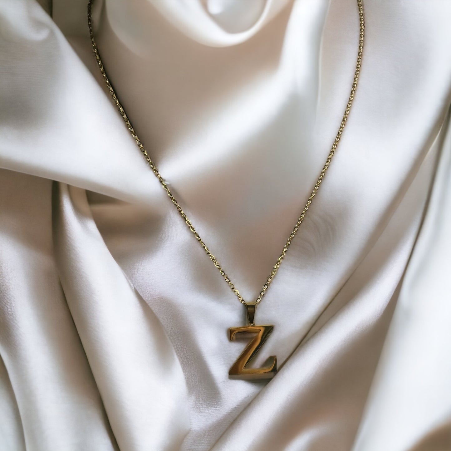Collier Z Zeynep acier inoxydable