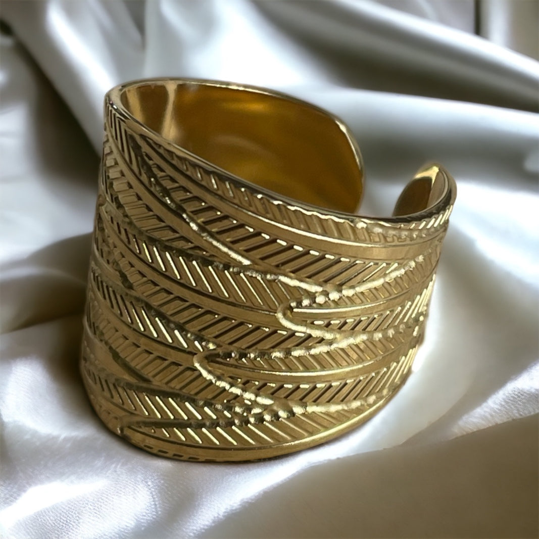 Bague Caroline acier inoxydable