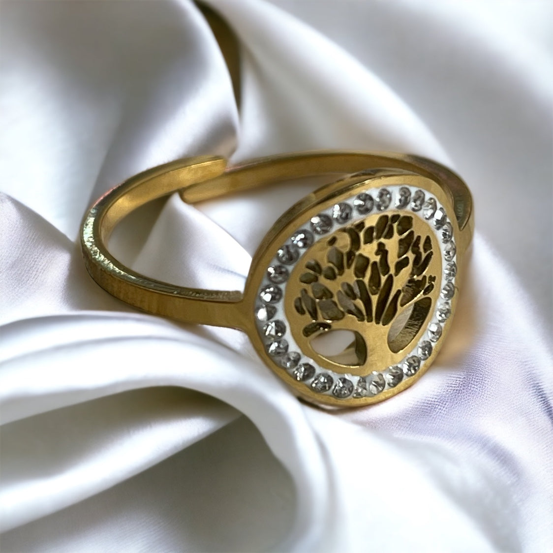 Bague Armina acier inoxydable