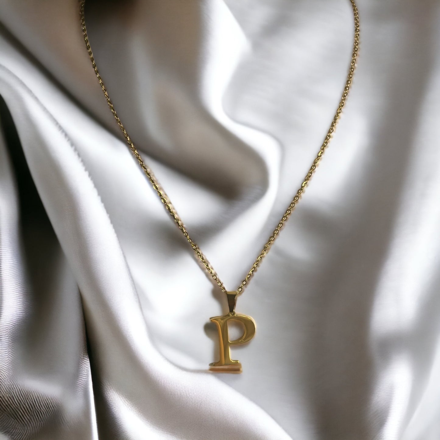 Collier P Période acier inoxydable