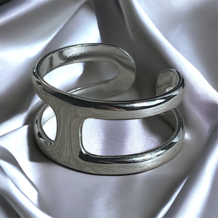 Bague Axe acier inoxydable
