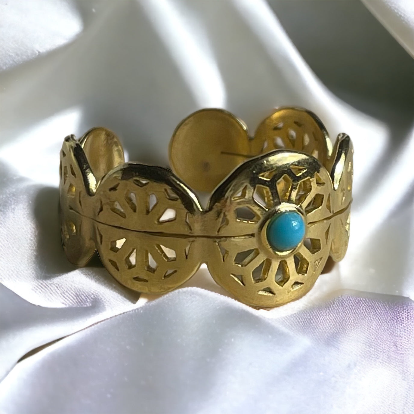 Bague Cleopatra acier inoxydable