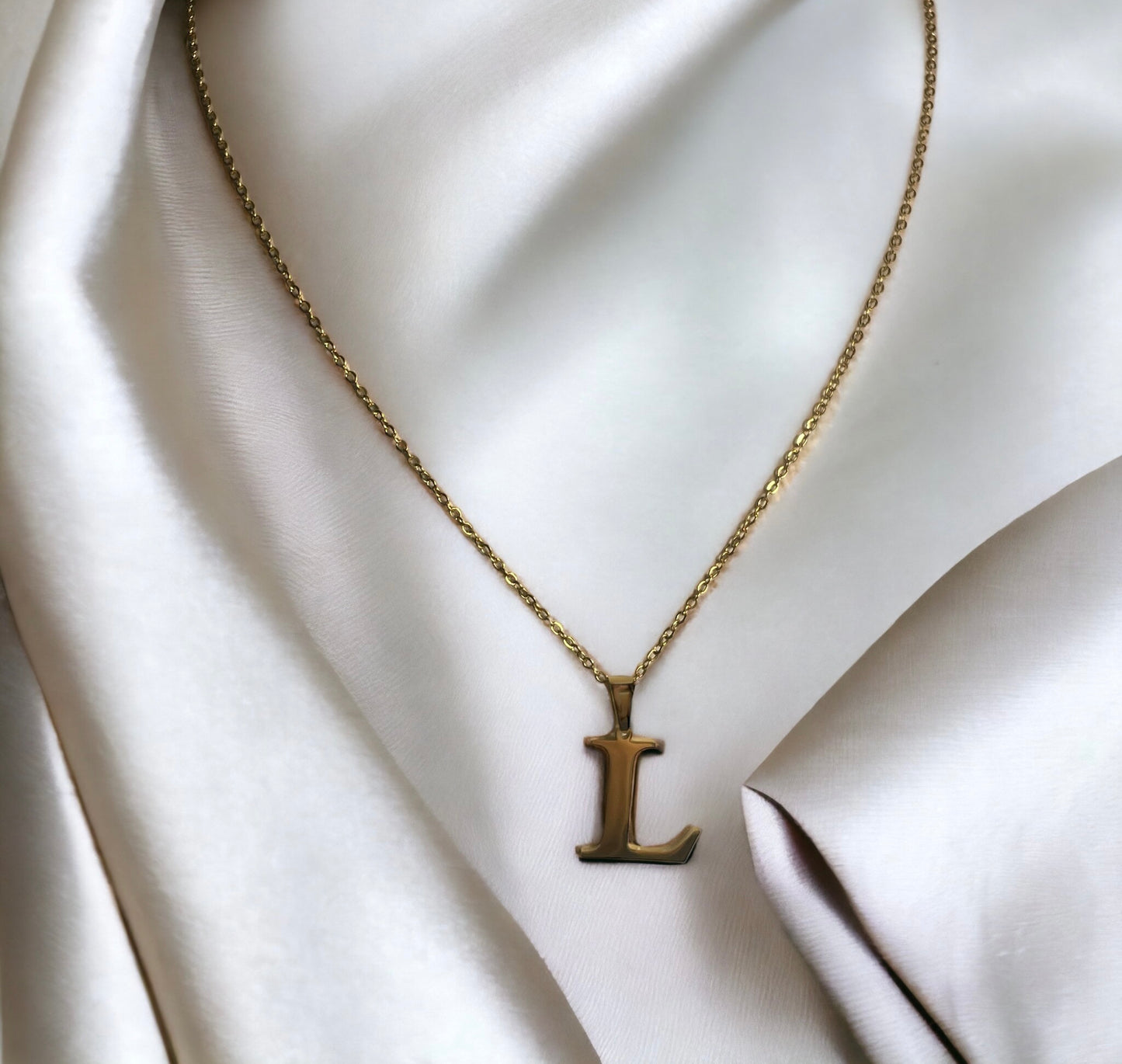 Collier L Lara acier inoxydable