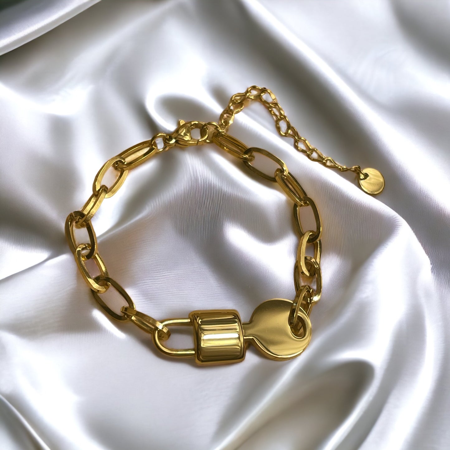 Bracelet Daphné acier inoxydable