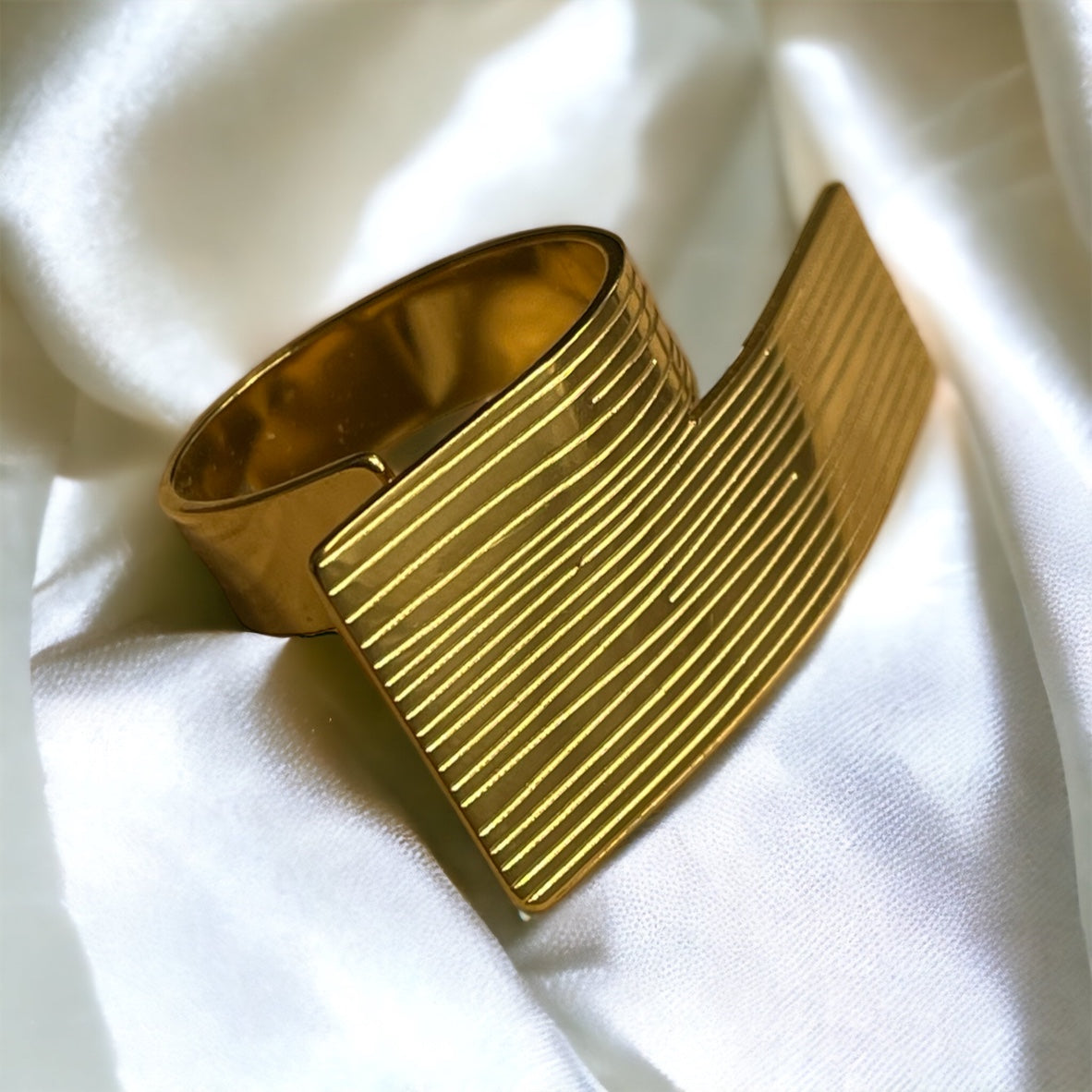 Bague Cassia acier inoxydable