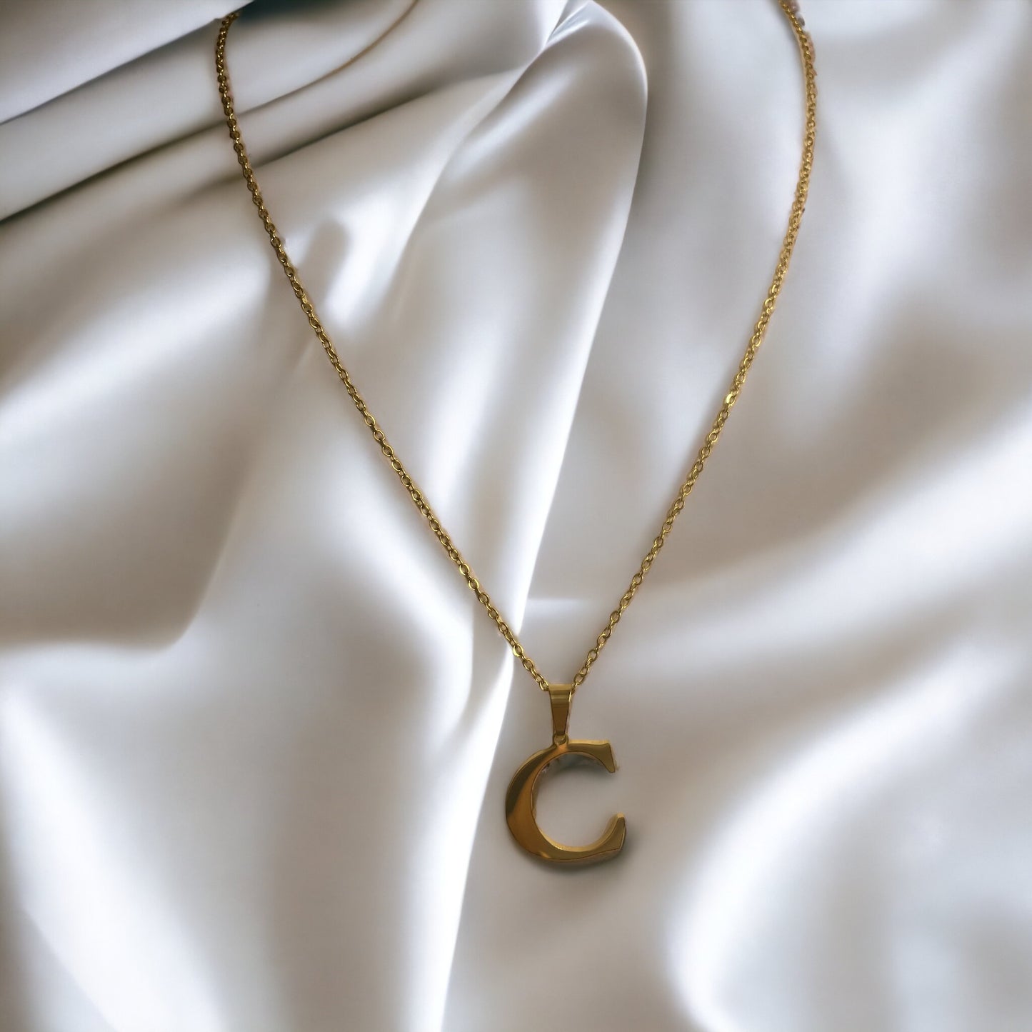 Collier C Comète acier inoxydable