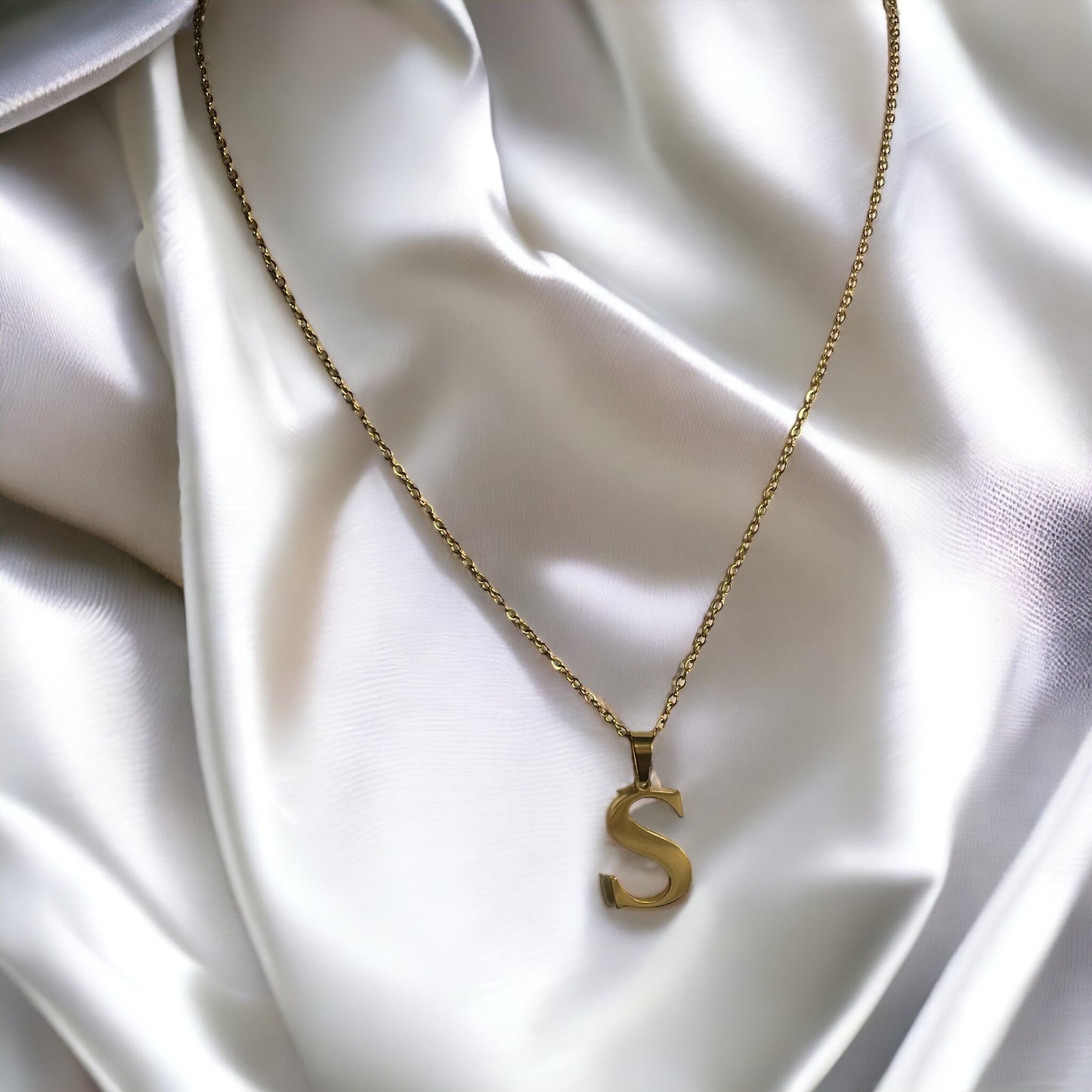 Collier S Solmaz acier inoxydable
