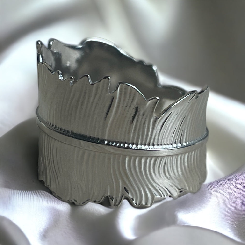 Bague Elise acier inoxydable