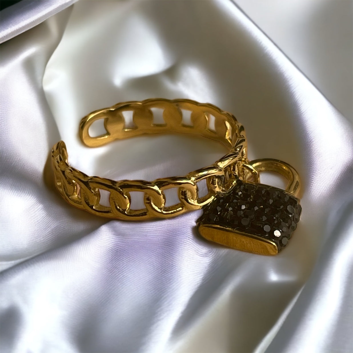 Bague Kira acier inoxydable