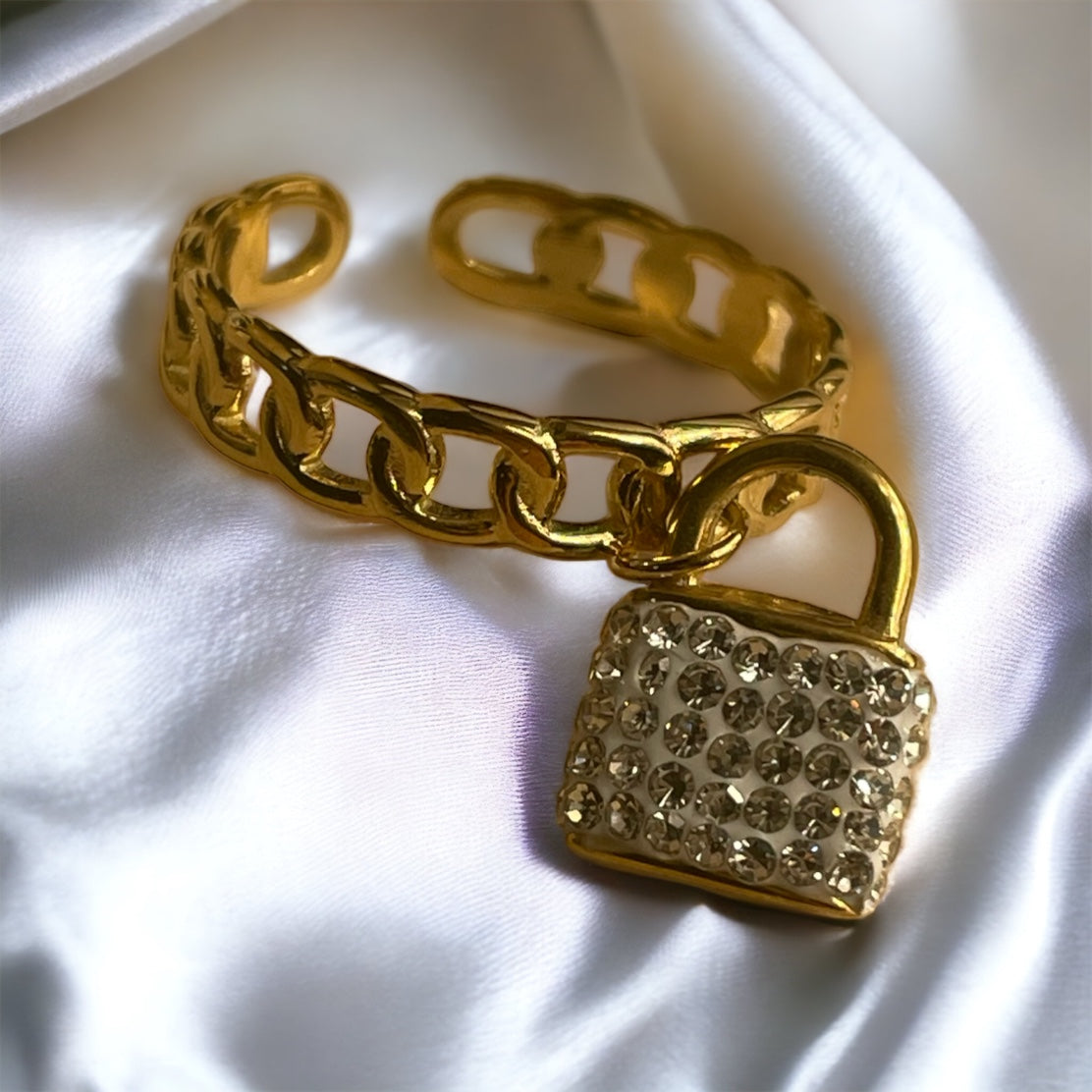 Bague Kira acier inoxydable