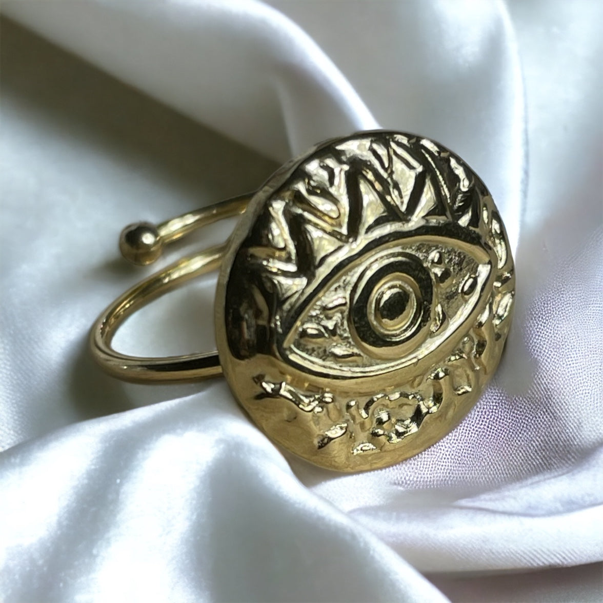 Bague Cyra acier inoxydable